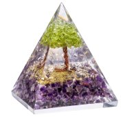 Piramide di Orgonite «Realizzazione Professionale» 8cm