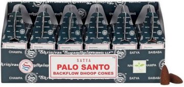 Coni di Riflusso Satya Palo Santo 6pz