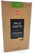 Incensi HEM Palo Santo + al Sandalo 15g