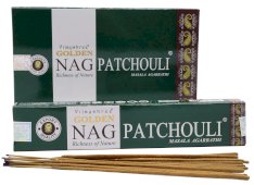 Incensi Golden Nag Patchouli 15g