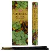 Incensi HEM Patchouli Ambra 20g