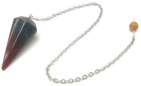 Pendolo conico in agata indiana 3,5 cm