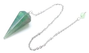 Pendolo conico in fluorite 3,5 cm