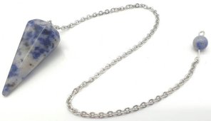 Pendolo conico Sodalite 3,5 cm