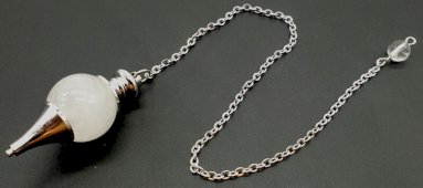 Pendolo a sfera in cristallo di rocca 4cm