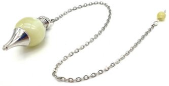 Pendolo a sfera in Giada Verde 4cm