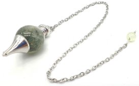 Pendolo a sfera prehnite 4cm