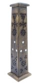 Portaincenso Legno Torre Motivi 30cm