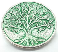 Portaincenso in metallo Albero della Vita 10cm