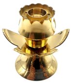 Bruciatore in resina bronzo Lotus 7cm