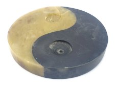 Portaincenso Pietra Ying-Yang Antico 8cm