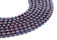 Perle di diaspro arcobaleno da 8 mm su un filo da 40 cm