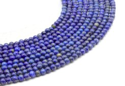 Perles Lapis Lazuli 'AA' 4mm su filo 40cm