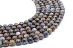 Perline di pietersite da 10 mm su un filo da 40 cm