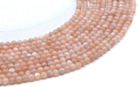 Perline da sole ''AA'' 4 mm x 40 cm di filo