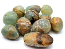 Calcite Blu 'AB' burattate 200g