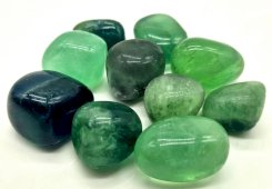 Fluorite Verde 'AB' burattate 200g