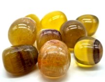 Fluorite Giallo 'A' burattate 200g