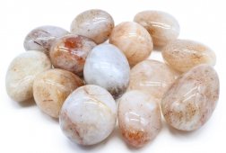 Quarzo ematoide 'A' burattato 200 g