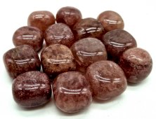 Quarzo Rosso Fragola 'A' burattate 200g