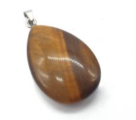 Pendente a Goccia Occhio di Tigre 3cm
