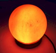 Mini lampada di sale USB a sfera da 1 kg