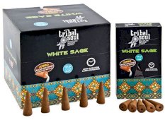 Coni di Riflusso XL Tribal Soul Salvia Bianca 12pz