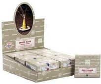 Incensi Satya Coni Salvia Bianca