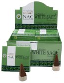 Incensi Golden Coni Salvia Bianca