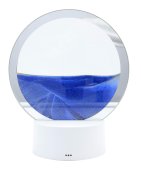 Lampada di Sabbia Rotonda 18 cm - Blu