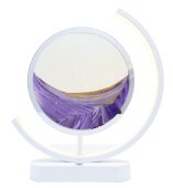 Lampada di Sabbia Design 32cm - Viola
