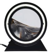 Lampada di Sabbia Reversibile 24 cm - Grigia