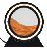 Lampada di Sabbia Reversibile 24 cm - Arancione