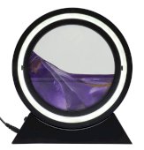 Lampada di Sabbia Reversibile 24 cm - Viola