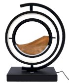 Lampada di sabbia a torre reversibile 33 cm - Arancione