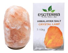 Lampada al sale dell'Himalaya crudo 7-10 KG
