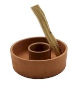 Bruciatore Palo Santo in Terracotta 9cm