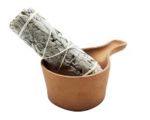 Bruciatore Salvia In Terracotta 11cm