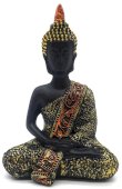 Statua in resina di Buddha tailandese 13 cm