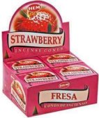 Incensi HEM Coni Fragola