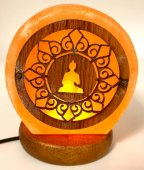 Lampada di sale USB Buddha 1KG