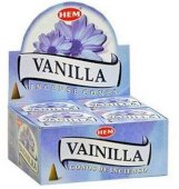 Incensi HEM Coni Vaniglia