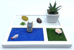 Jardin Zen Moderno e Pianta 21cm